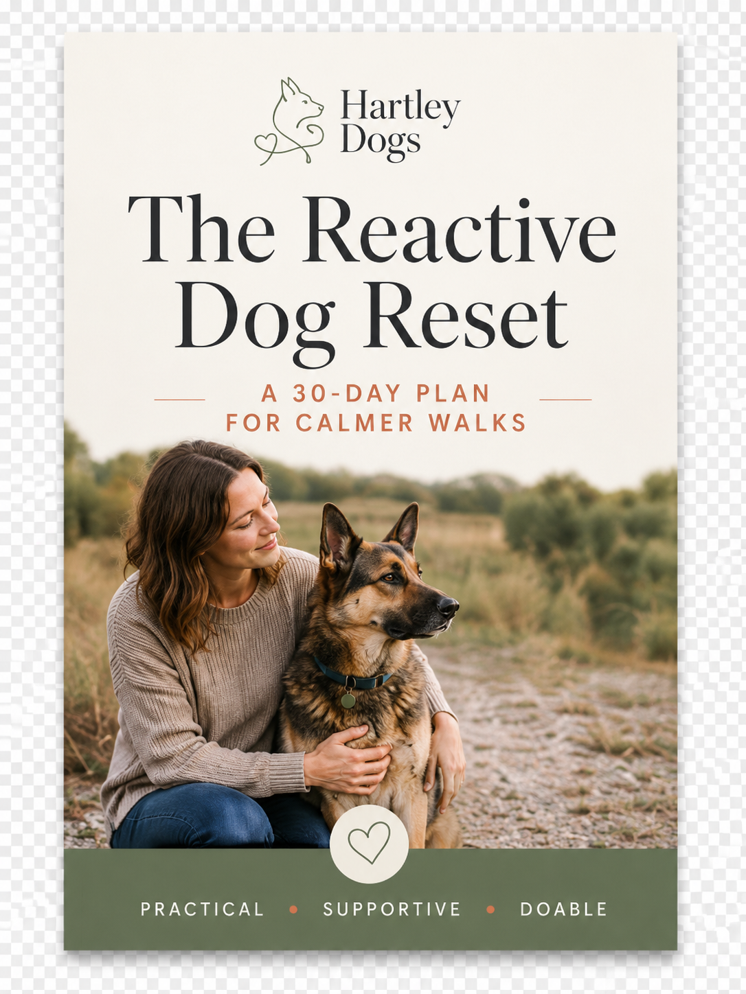 The Reactive Dog Reset PDF guide cover